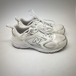 New Balance Sneakers M 7 W 8.5 D Unisex 408 ML408D White Running Athletes Shoes